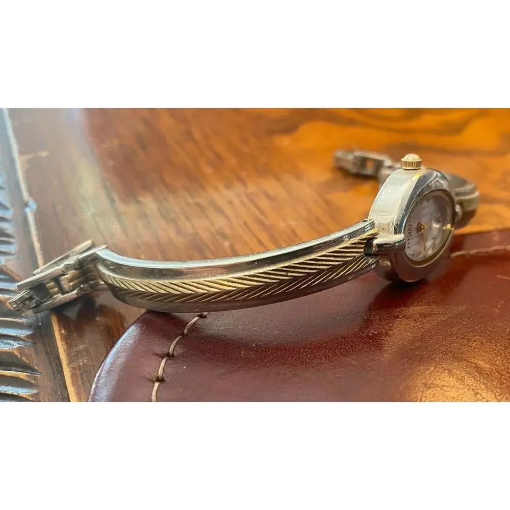 Women's Two Tone LA Express Watch, Bracelet Band